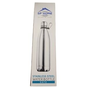 SP Home Goods Stainless‎ Steel Water Bottle Secret Stash Safe Cash Pocket